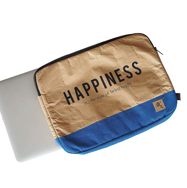 Funda Protectora para Laptop 13-13.3 Pulgadas, Compatible con MacBook Air/MacBook Pro Retina/2018 2019 Surface Laptop. Hecho con Papel reutilizado y Reforzado.