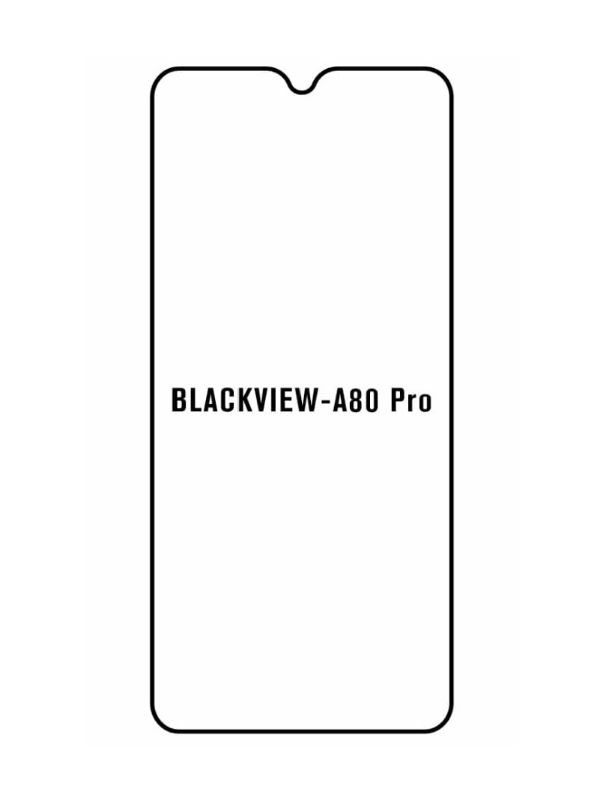 Jeco 99F Protector de Pantalla de Hidrogel Premium Para BLACKVIEW A80 PRO