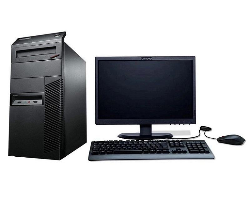 PC Lenovo M91p Tower- Intel Core i5 2da generación- 4GB RAM- 500GB Disco duro-Monitor 19"- DVD-Windows 10 Pro- Equipo Reacondicionado