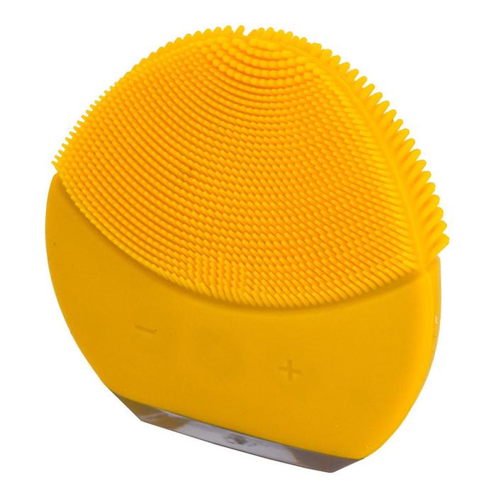 Cepillo Limpiador exfoliante Facial Eléctrico Recargable Usb Color Amarillo