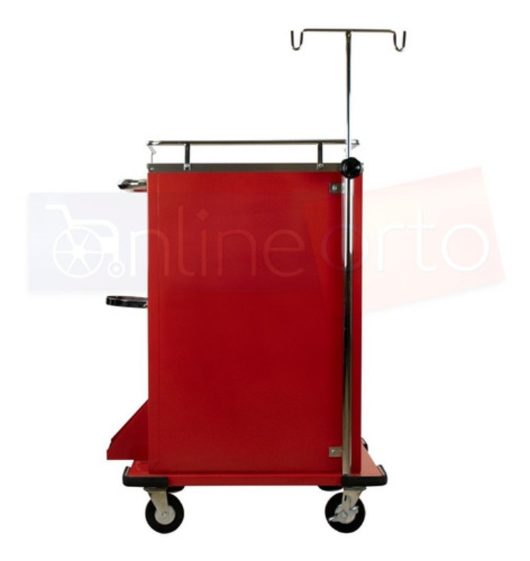 Carro Rojo De Emergencia Con 4 Cajones