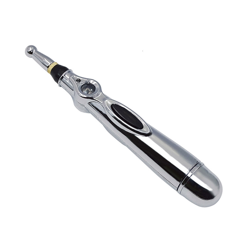 Pluma Electro Estimulador Acupuntura Masaje Fascial + 2 Gel