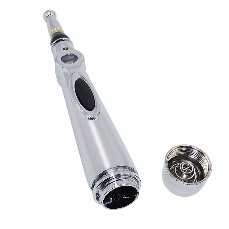 Pluma Electro Estimulador Acupuntura Masaje Fascial + 2 Gel