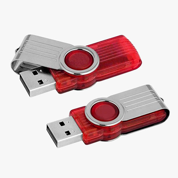 Memorias Usb 8gb Kit 3pz Básica Giratoria Ld100 Daltech