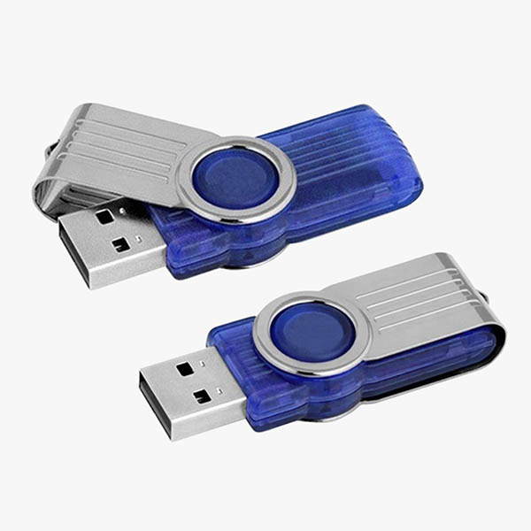 Memorias Usb 8gb Kit 3pz Básica Giratoria Ld100 Daltech