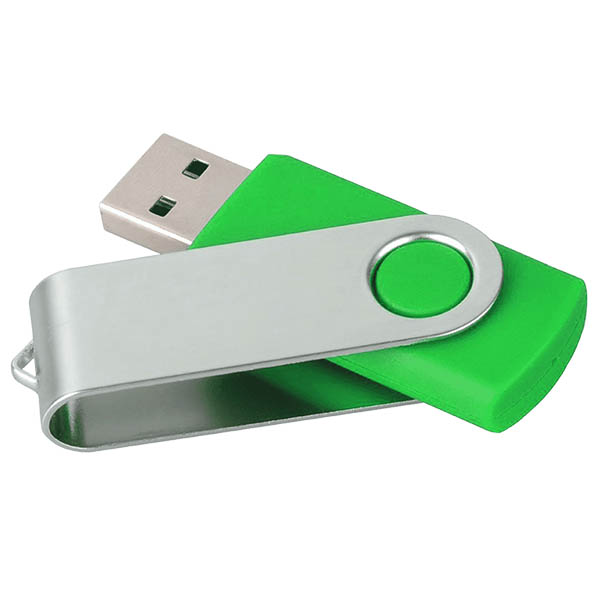 Memorias Usb 8GB Kit 3pz Giratoria De Plástico Ld101