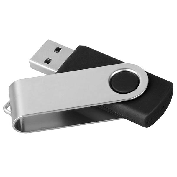 Memorias Usb 8GB Kit 3pz Giratoria De Plástico Ld101