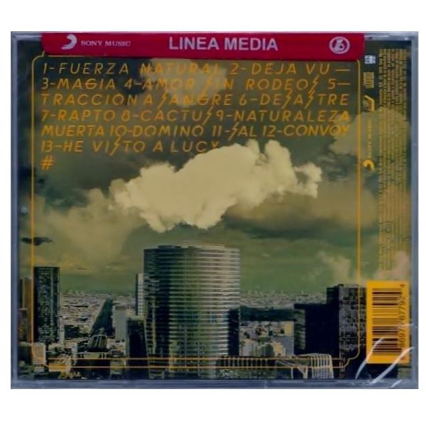 CD Gustavo Cerati ~ Fuerza natural