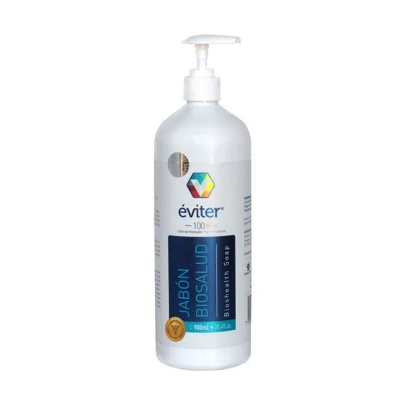 Combo Spray Desinfectante + Jabón Antiseptico Eviter 900ml