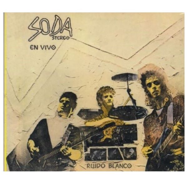 CD Soda Stereo ~ Ruido blanco: en vivo