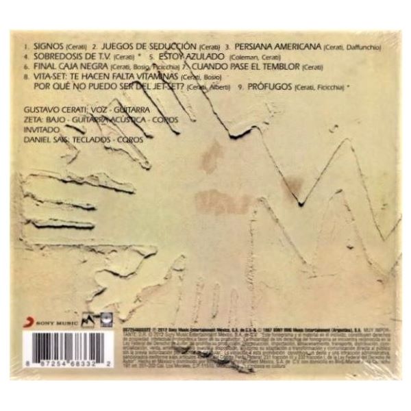 CD Soda Stereo ~ Ruido blanco: en vivo