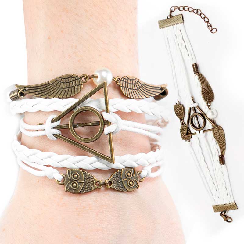 Pulsera Brazalete Harry Potter Reliquias De La Muerte