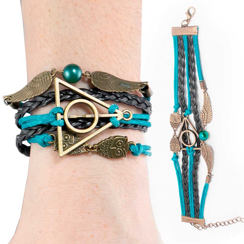 Pulsera Brazalete Harry Potter Reliquias De La Muerte