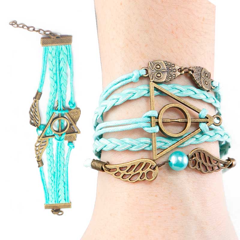 Pulsera Brazalete Harry Potter Reliquias De La Muerte