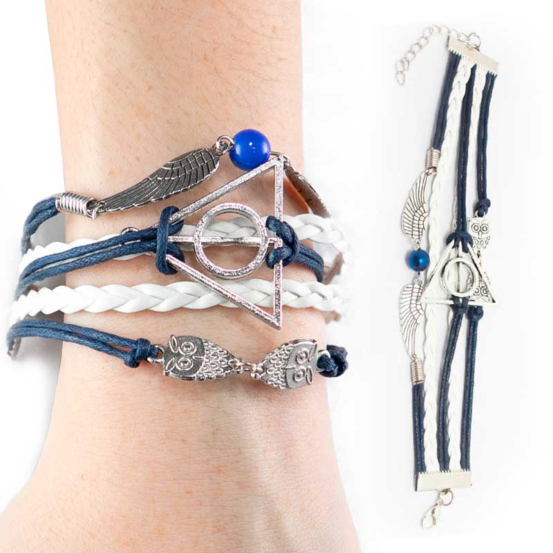 Pulsera Brazalete Harry Potter Reliquias De La Muerte