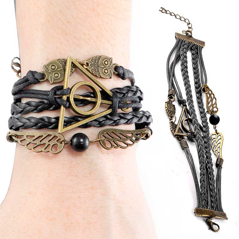 Pulsera Brazalete Harry Potter Reliquias De La Muerte