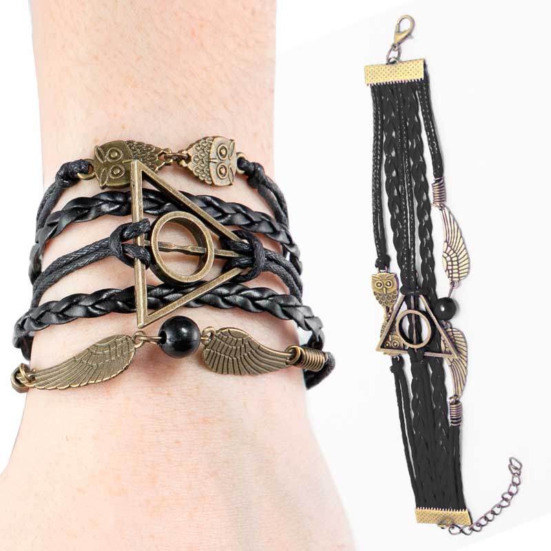 Pulsera Brazalete Harry Potter Reliquias De La Muerte
