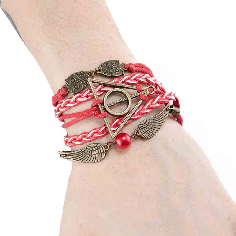 Pulsera Brazalete Harry Potter Reliquias De La Muerte