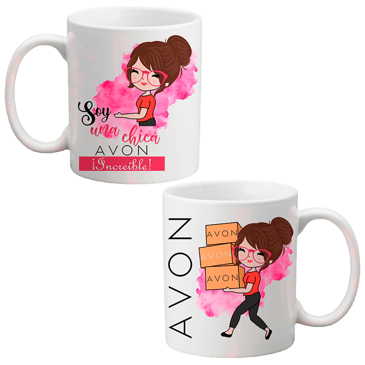 Taza 11oz personalizada Avon