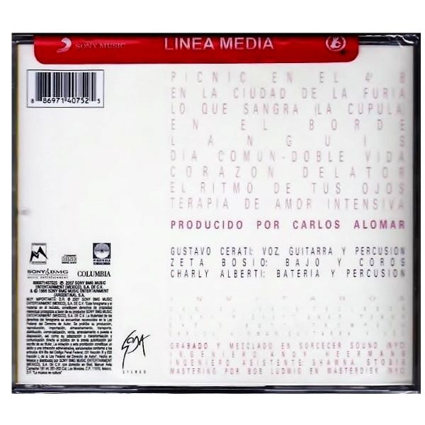 CD Soda Stereo ~ Doble vida