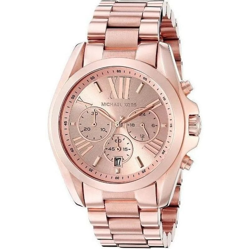 Reloj Michael Kors Bradshaw Mk5503 Tamaño Grande Para Mujer