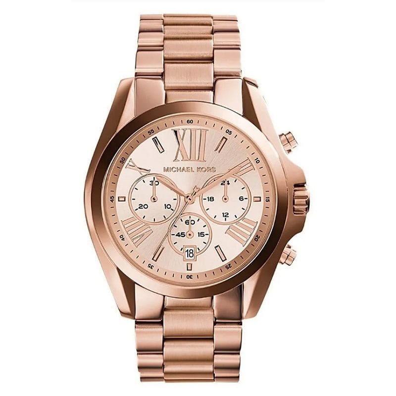 Reloj Michael Kors Bradshaw Mk5503 Tamaño Grande Para Mujer