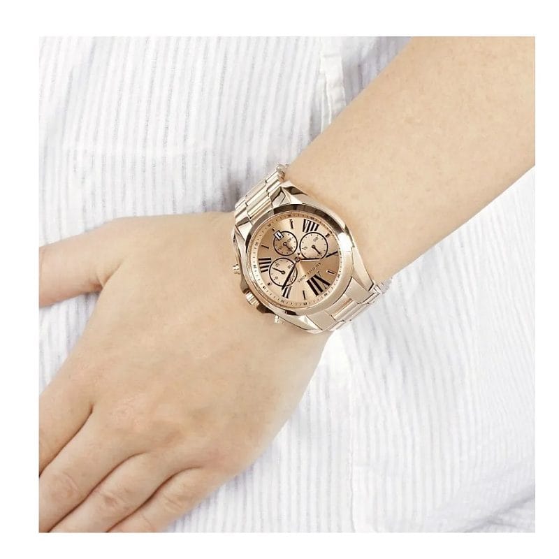 Reloj Michael Kors Bradshaw Mk5503 Tamaño Grande Para Mujer
