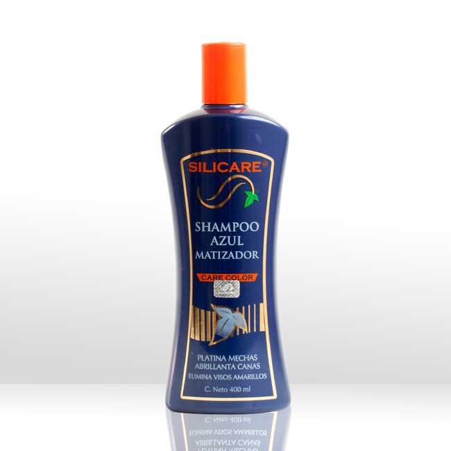 Shampoo Azul Matizador Silicare 400 ml 