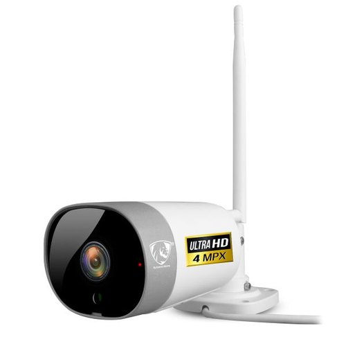 Kits 2 Cámaras Wifi Ip Ultra Hd 4mpx Nube Exterior Seguridad Alerta 