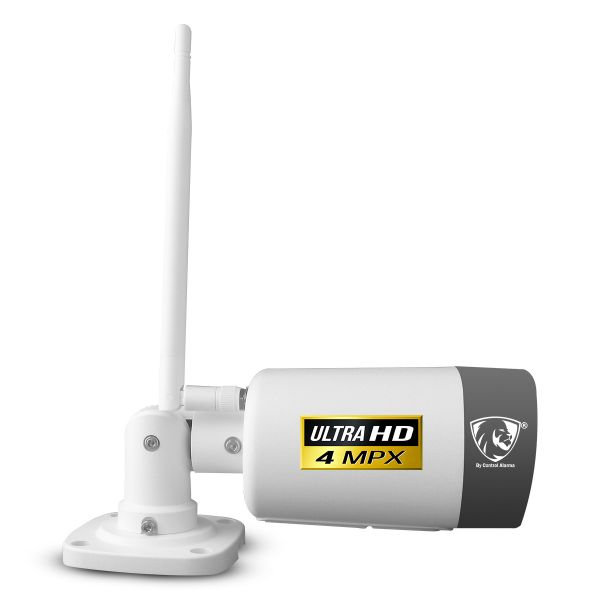 Kits 4 Cámaras Wifi Ip Ultra Hd 4mpx Nube Exterior Seguridad Alerta 