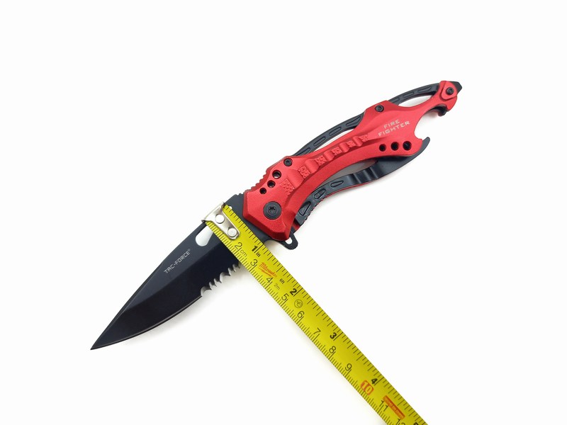 Navaja TF-705RD Campismo Senderismo Color Rojo