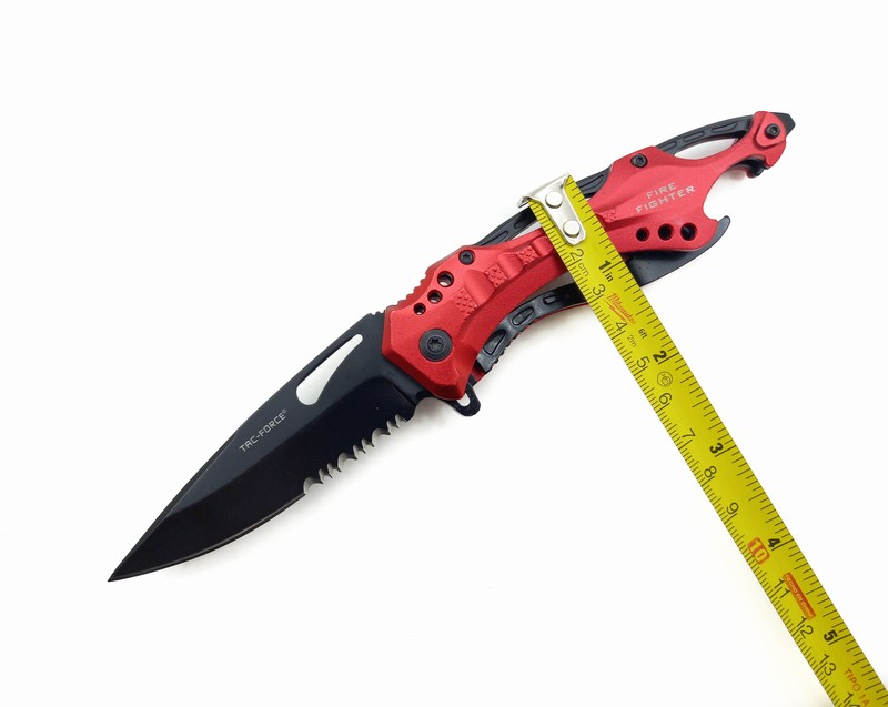 Navaja TF-705RD Campismo Senderismo Color Rojo