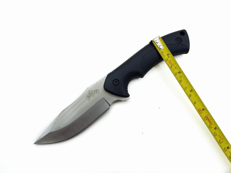 CUCHILLO CON FUNDA RIGIDA MASTER USA 1149 NEGRO / GRIS