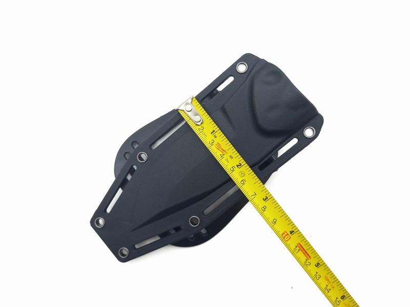 CUCHILLO CON FUNDA RIGIDA MASTER USA 1149 NEGRO / GRIS