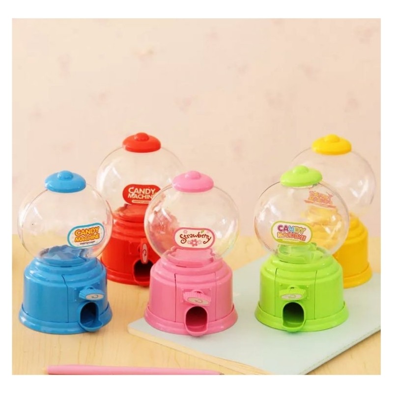 Mini Alcancía en forma de Máquina dispensadora de dulces,LBP