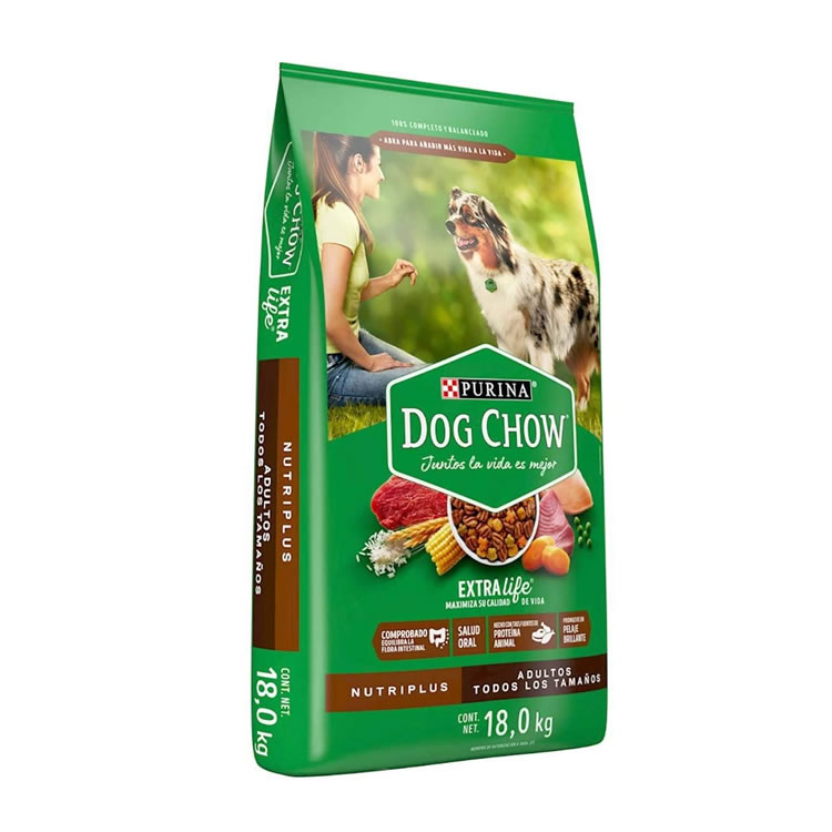 Alimento Para Perros Adultos 18Kg Purina Dog Chow Nutriplus CST