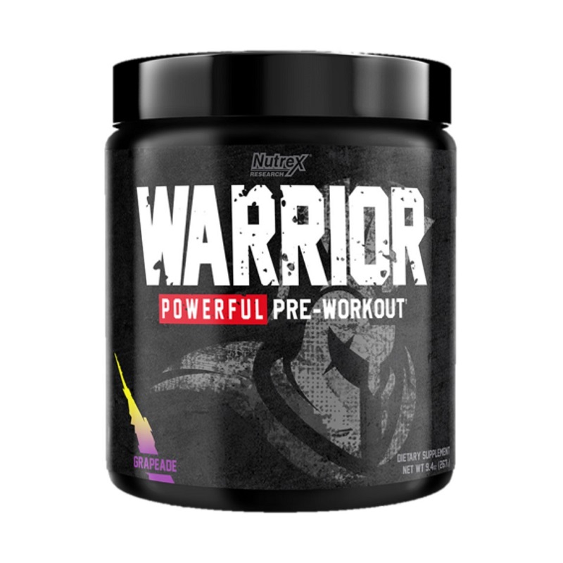 NUTREX WARRIOR SERIES 30 SERV SABOR UVA PRE ENTRENO Y BOMBEO