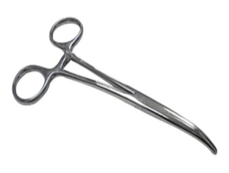 Pinza Kelly Curva 16cm Hergom 