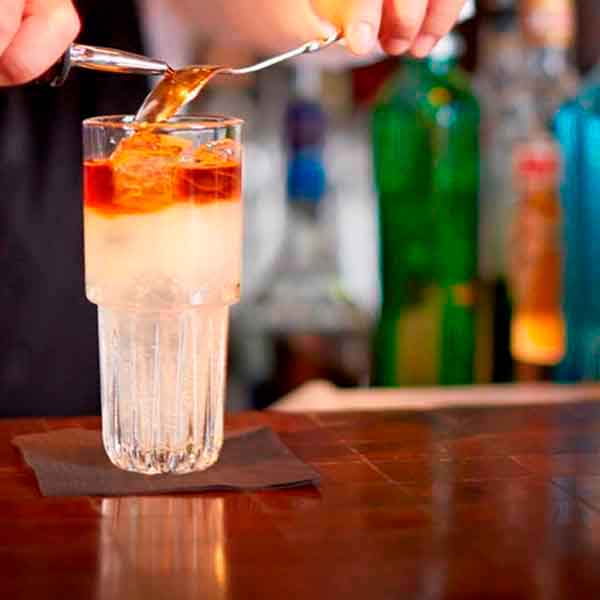 Vaso alto de vidrio, alta calidad Cooler Everest 6 PIEZAS