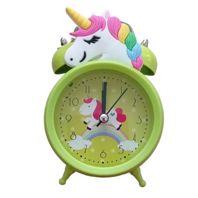 Reloj De Unicornio Niños Verde