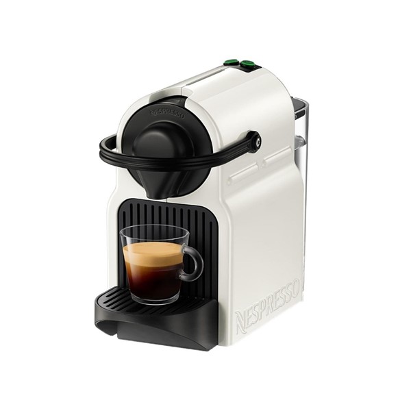 Cafetera Nespresso Inissia  Aeroccino3 19Bar- Blanca
