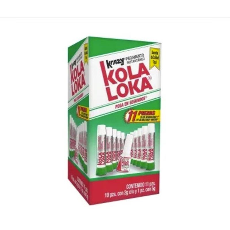 Pegamento Kola Loka® Caja Con 10 Piezas