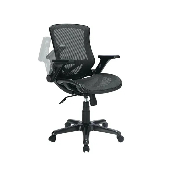 Silla De Oficina Bayside Furnishings Corc85 Ergonomica Negra