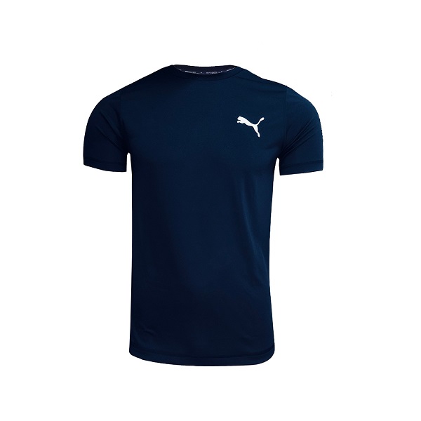 Playera Puma Active Small Logo Tee Caballero Azul Marino 284567206