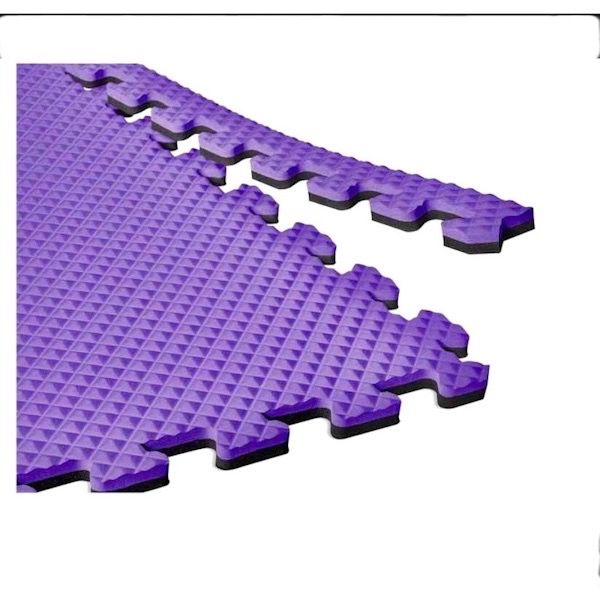 Tapete Piso Antifatiga Nörsk 9 Piezas de 62 cm X 62 cm Armable Gym