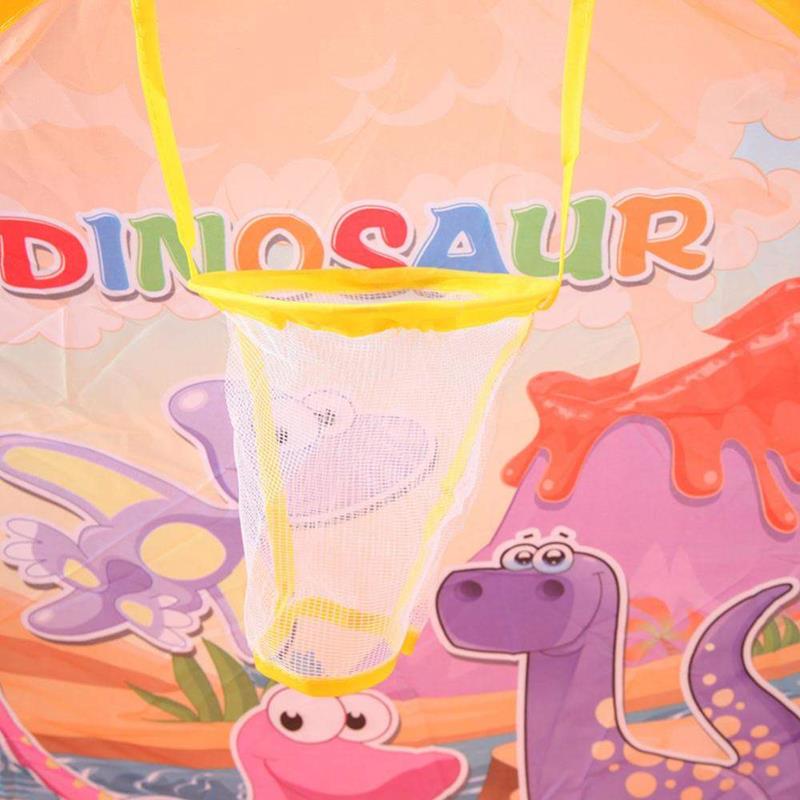 Pelotero De Tela Estimulación Dinosaurio Bebé 50 Pelotas