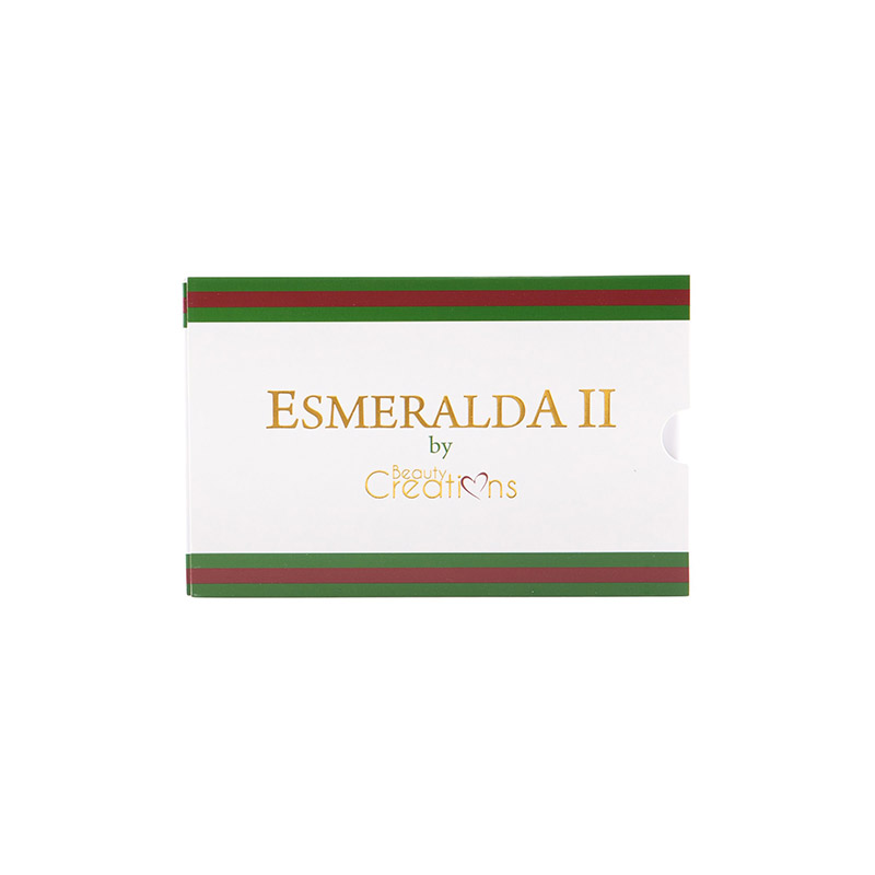Paleta De Sombras Esmeralda II c/15 colores Beauty Creations