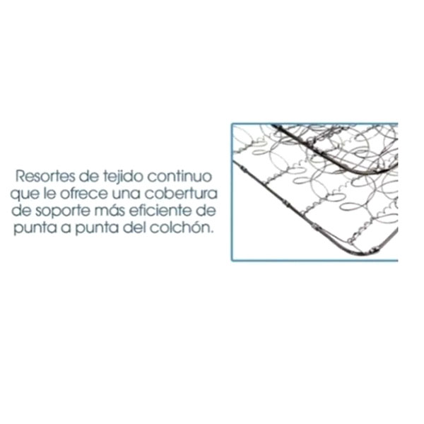 Colchon Individual Dylan Marca Master De Colchoneta Comodo.