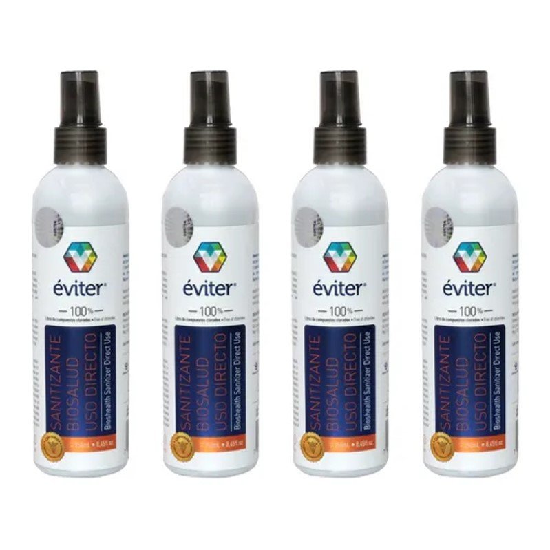 Spray Desinfectante 4 Piezas Satinizador Multiusos 250ml