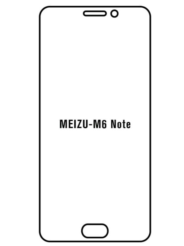 SUNSHINE Protector de Pantalla de Hidrogel Premium Para MEIZU M6 NOTE